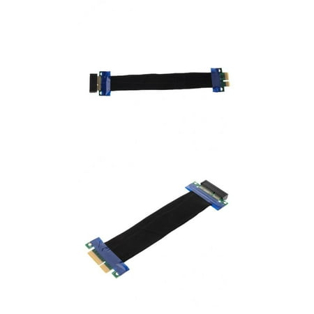 64Pin PCI-e 4X and 36Pin PCI-e 1X Riser Card Extender Flexible Ribbon Cable 15cm Converter 64Pin PCI-e 4X and 36Pin PCI-e 1X Riser Card Extender Flexible Ribbon Cable 15cm Converter